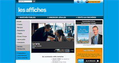 Desktop Screenshot of affiches.fr